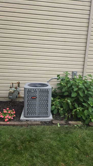 Upgrading an outdated 24-year-old system, we installed a new RunTru by Trane HVAC unit and Honeywell thermostat.
