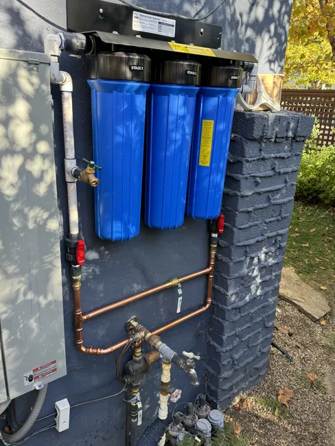 House Filter Install