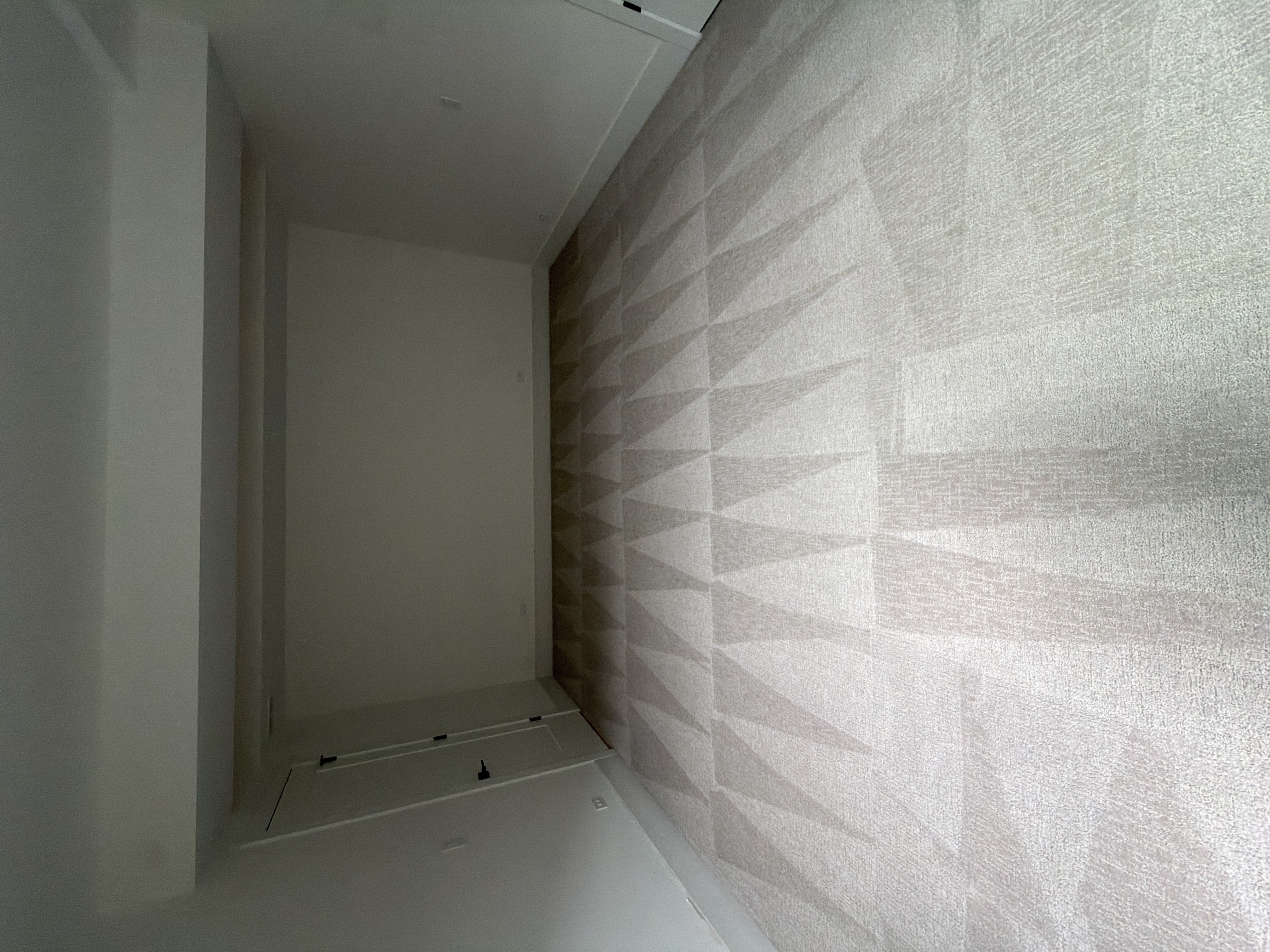 Freshly cleaned carpet in an Elmhurst, Illinois living room