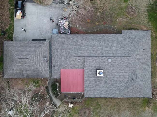 For this job, we had to replace some pretty nasty underlayment and make sure that the roof doesn't get to that place again. New roof in installed and customers are stoked.