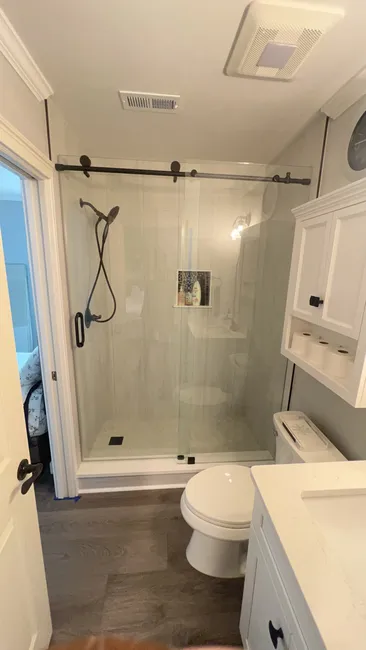 Shower Door Installation