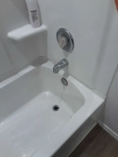 photo at Conroe, TX on Oct 16, 2025: A dripping shower prompted a call for assistance. We identified that the cartridge needed replaceme