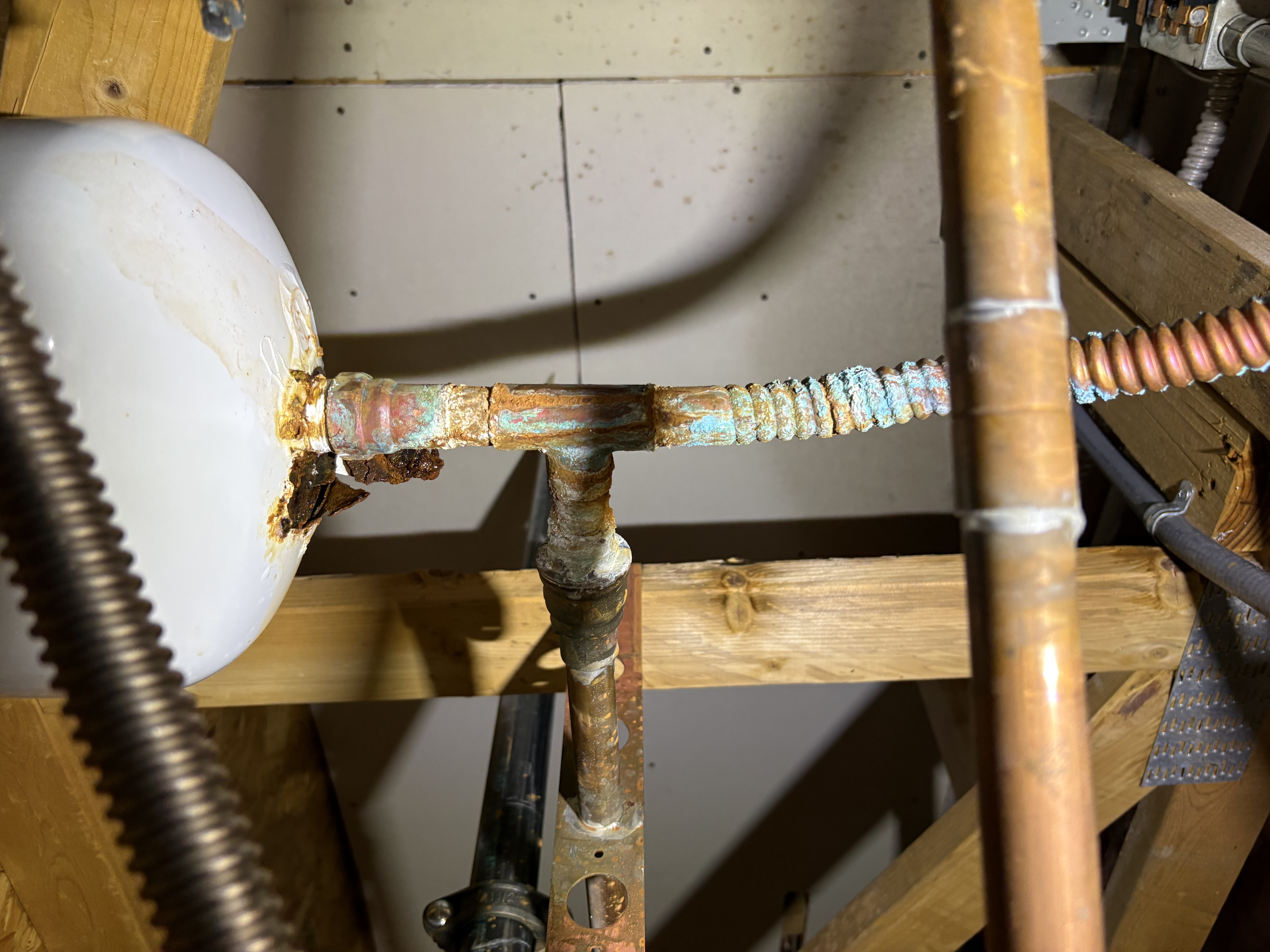 Water heater expansion tank repair, Aquila at McDowell Mountain, Scottsdale
