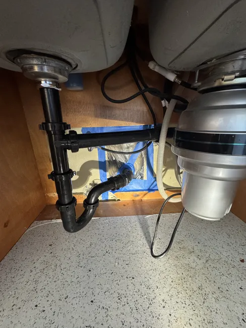 Install New Ice-Maker Box And Repair Kitchen Drain