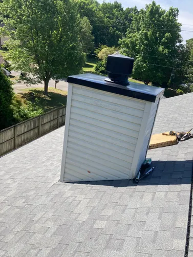 leaking Chiminey gets a new Cap, in Antioch, TN, August 2026
