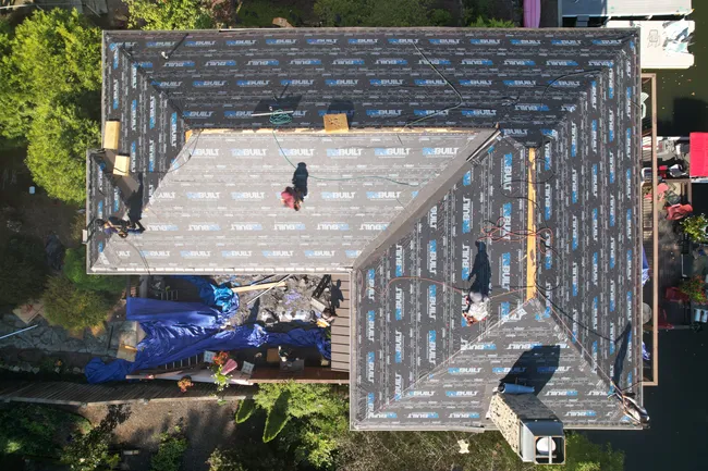 Roof Replacement adding great value. Awesome view from the lake and land.
