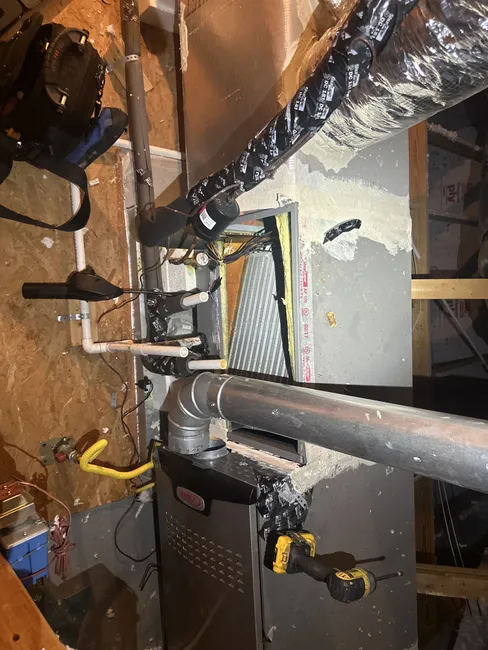 Leaking Evaporator Coil