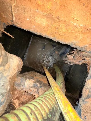 photo at Portland, TN on Jun 08, 2026: A pumping service for the septic tank was required at a residence in Portland. We dug and probed to photo at Portland, TN on Jun 08, 2026: A pumping service for the septic tank was required at a residence in Portland. We dug and probed to
