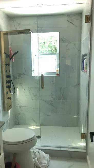 Shower Door Installation