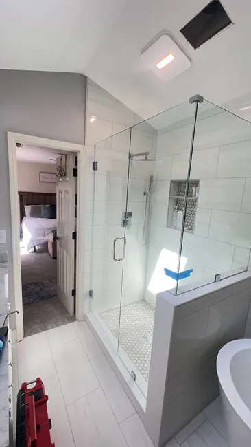 Shower Glass Install