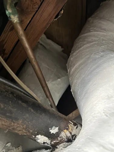 photo at Wichita, KS on Sep 11, 2026: A mold evaluation was conducted to address concerns related to the ductwork in the customer's home. photo at Wichita, KS on Sep 11, 2026: A mold evaluation was conducted to address concerns related to the ductwork in the customer's home.