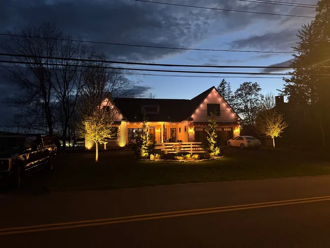 Combination Of Landscape Lighting & JellyFish Lighting