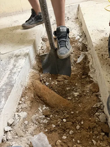photo at Tulsa, OK on Jul 08, 2026: A plumbing project to address issues under the slab was undertaken. We carefully carried out an ins photo at Tulsa, OK on Jul 08, 2026: A plumbing project to address issues under the slab was undertaken. We carefully carried out an ins