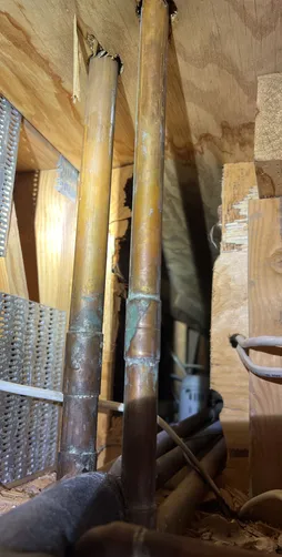 photo at Houston, TX on Nov 17, 2025: The stoppage in the lab sink on the second floor was resolved by replacing the p-trap and using a p