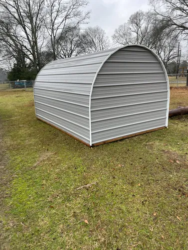 photo at Keithville, LA on Jan 21, 2026: Solid sides, solid back wall, open front8x12 