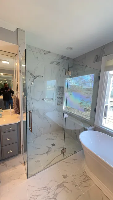 Shower Door Installation