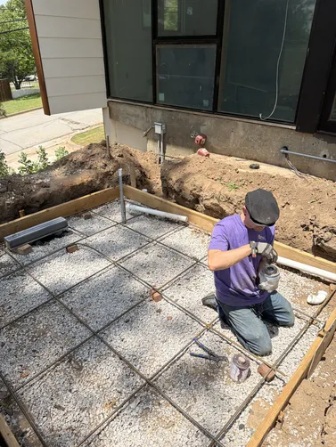 photo at Tulsa, OK on May 14, 2026: A new installation project began at the customer's residence in Tulsa. We promptly arrived and comp photo at Tulsa, OK on May 14, 2026: A new installation project began at the customer's residence in Tulsa. We promptly arrived and comp