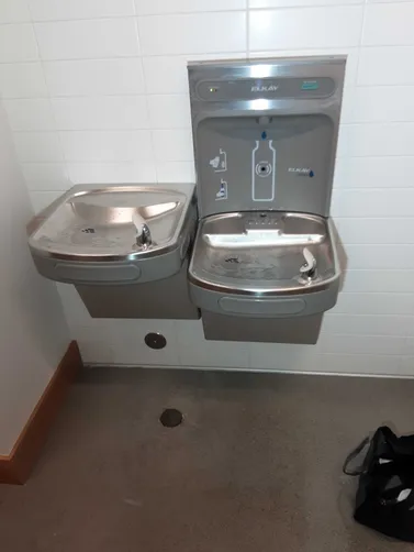 photo at Houston, TX on Nov 05, 2025: A lack of water pressure from the drinking water faucet was causing inconvenience for the commercia