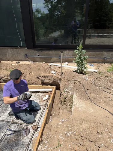 photo at Tulsa, OK on May 14, 2026: A new installation project began at the customer's residence in Tulsa. We promptly arrived and comp photo at Tulsa, OK on May 14, 2026: A new installation project began at the customer's residence in Tulsa. We promptly arrived and comp