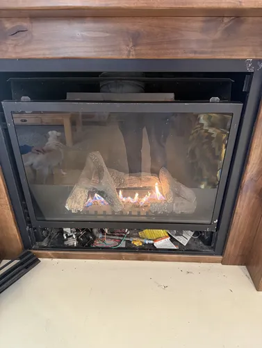photo at Hurricane, UT on Nov 20, 2025: A fireplace service was necessary to ensure safe operation. We carefully reinstalled the logs to re
