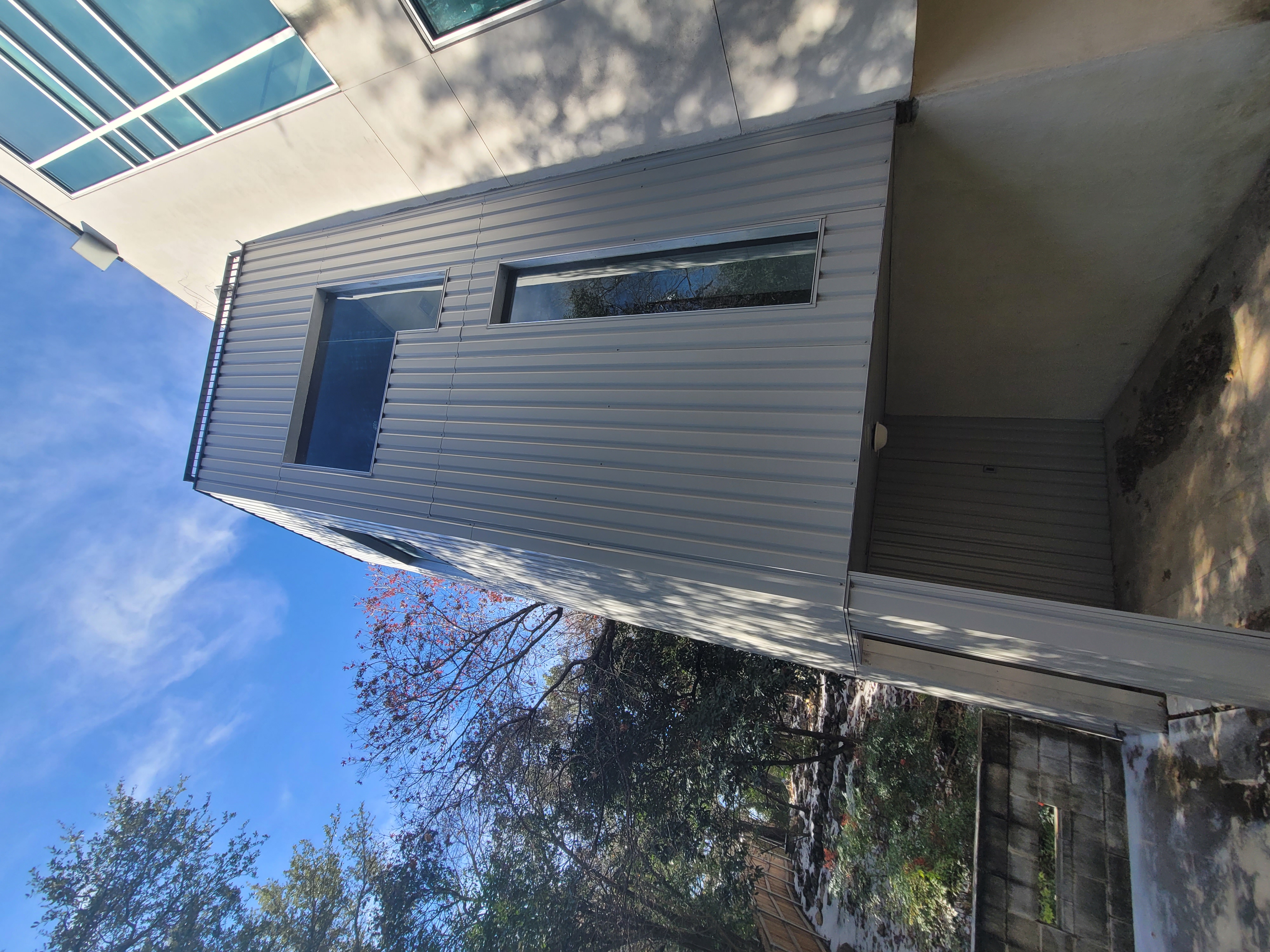 Another side of the same Austin home after its exterior wash