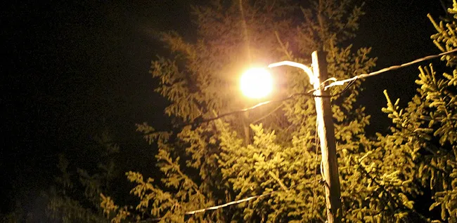A new area light was installed to enhance driveway visibility, ensuring safety during nighttime hours.