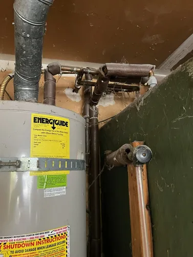 photo at Benicia, CA on Apr 16, 2026: The water line needed to be relocated due to the removal of an unused solar tank. We efficiently mo