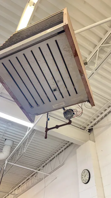 Unit Heater Gas Leak