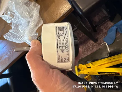 photo at Virgin, UT on Oct 21, 2025: A mini split air conditioning unit was experiencing increased noise levels during operation. We con