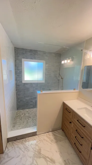Glass Shower Door Install
