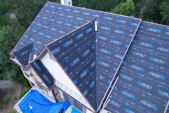 We got Carly a full roof replacement paid for by Chubb Insurance. Shingles - Owens Corning Duration (Sand Dune)