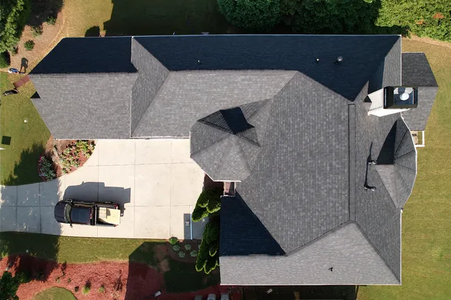 We got James a full roof replacement paid in full by Amica Insurance. Shingles - Owens Corning Duration (Onyx Black)
