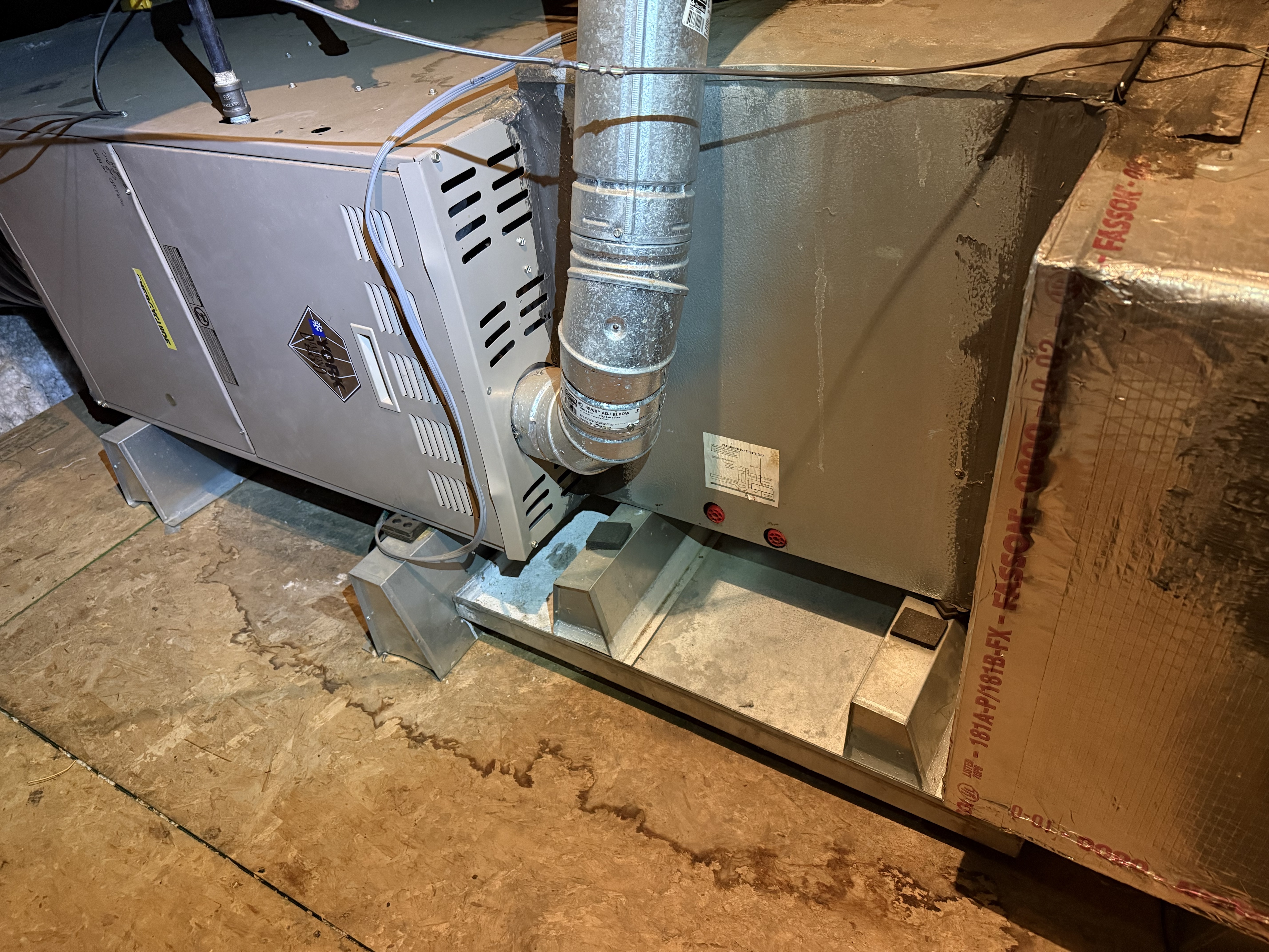 Exterior of a residential HVAC unit inspected during a routine tune-up in Roseville, CA