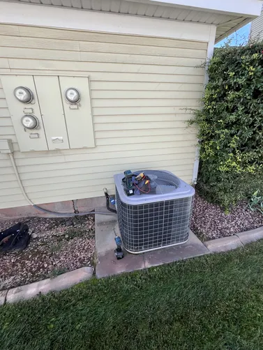 photo at St George, UT on Nov 06, 2025: Upon noticing a decline in efficiency, we executed a complete heat pump service for the residential