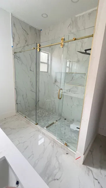 Shower Door Installation
