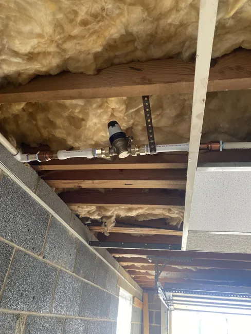 Pressure Reducing Valve And Galvanized Pipe Replacement