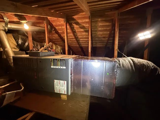 Vitaliy Ivanov repaired the HVAC system, restoring efficient cooling for this Rocklin homeowner.