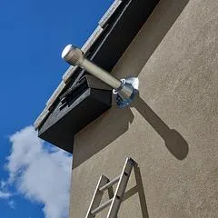 photo at Cedar City, UT on Nov 21, 2025: To enhance warmth in the workspace, we installed a Mr. Heater shop heater. This involved venting th