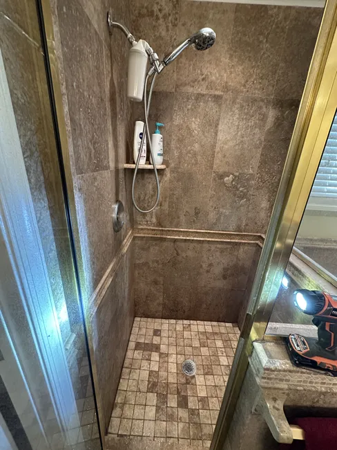 Master Shower Leak