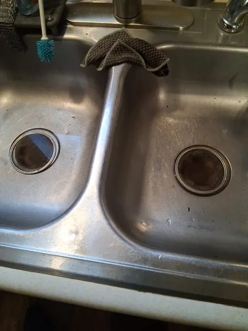 A backed-up kitchen sink led to a thorough snaking of the line, restoring optimal drainage efficiency.
