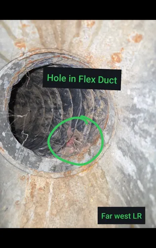 photo at Augusta, KS on Oct 12, 2026: A thorough air duct cleaning was performed to enhance the indoor air quality of the homeowner's spa
