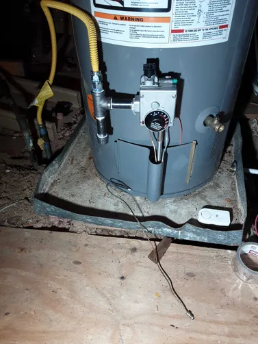 photo at Houston, TX on Dec 15, 2025: The water heater was not functioning properly, prompting the need for immediate attention. We repla