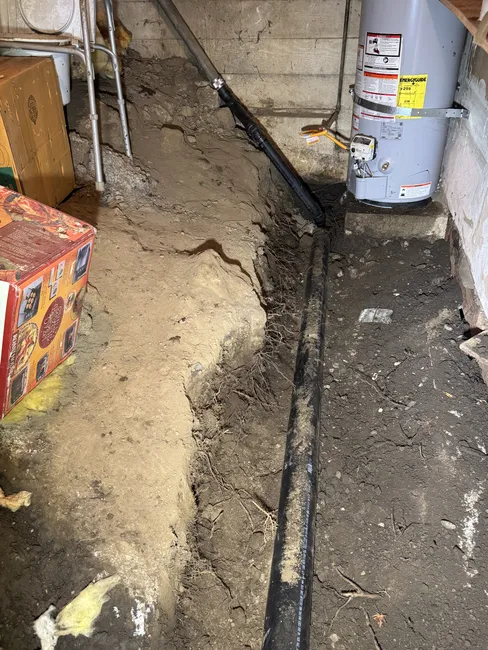 Building Sewer Drain Partial Repipe