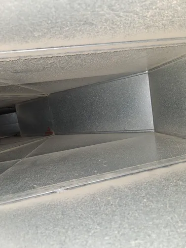 photo at Pratt, KS on Oct 15, 2026: A mold evaluation accompanied our air duct cleaning service for the customer in Pratt. We cleaned u