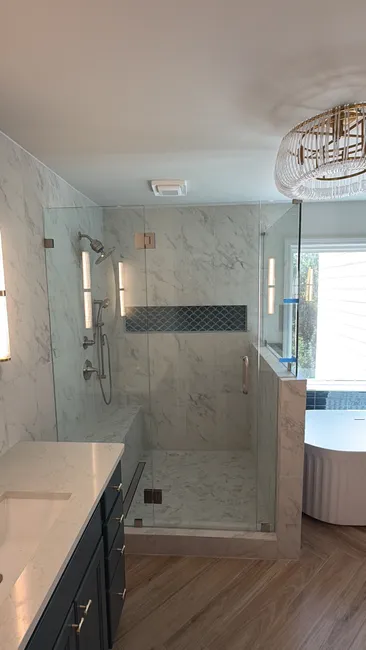 Shower Glass Install