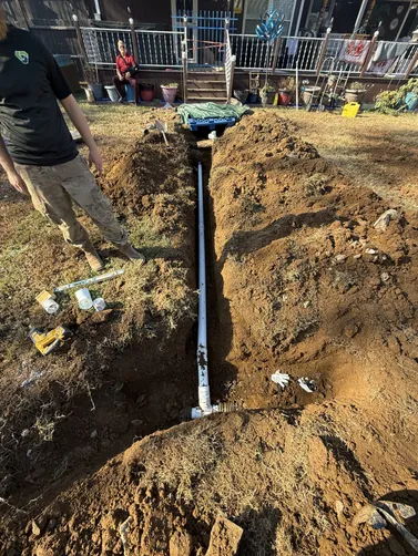 photo at Gallatin, TN on Nov 14, 2025: A septic system repair involved pumping the tank and performing an exploratory dig. We installed an photo at Gallatin, TN on Nov 14, 2025: A septic system repair involved pumping the tank and performing an exploratory dig. We installed an