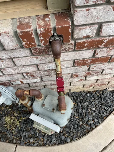 photo at Martinez, CA on May 05, 2026: To enhance safety in the home, we installed an automatic earthquake gas shut-off valve. This essent