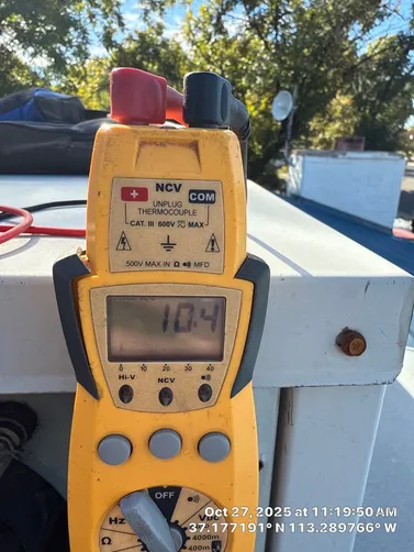 photo at Hurricane, Ut on Oct 27, 2025: A burning smell was detected when the HVAC system activated. We promptly assessed the situation to 