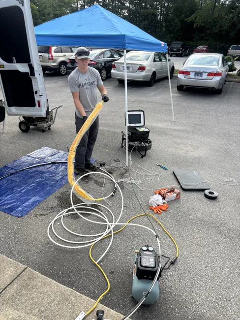No Dig Pipe Patch System