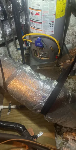 photo at Houston, TX on Dec 11, 2025: The water heater was malfunctioning due to a faulty gas control valve that couldn’t hold the flame.